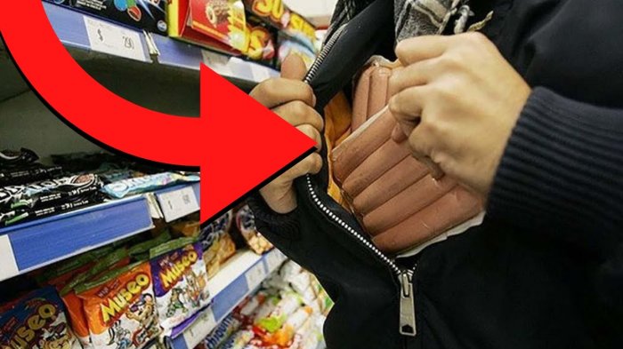   За выходные работниками охранных предприятий г. Череповца предотвращено 4 факта хищения продуктов из магазинов