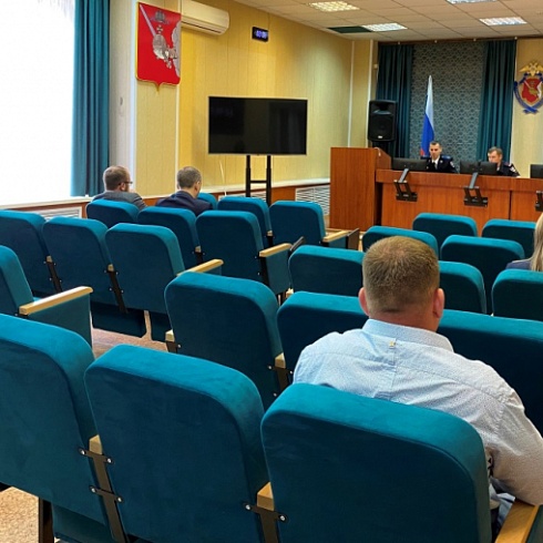 В Вологде сотрудники полиции встретились с представителями банков и частных охранных предприятий