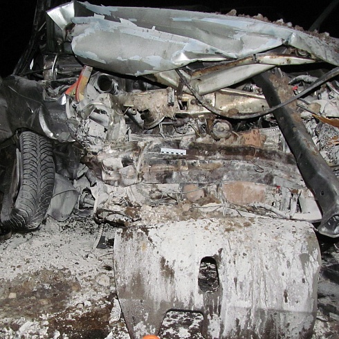 Семь человек пострадали в лобовой аварии на вологодской трассе