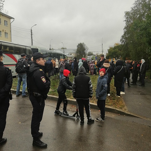 В минувшие выходные сотрудники ООО ЧОО «Карат-Север» участвовали в мобилизации 